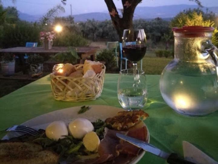 B&B Villa Molinari Restaurant E Baby Park Campagna Exterior foto